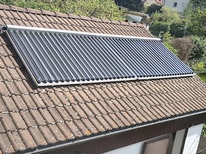 Paradigma Solarthermie Anlage   CPC Röhren + 400L Speicher