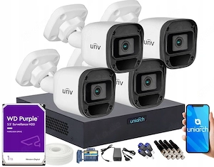  berwachungsset f r 4 4in1 FullHD-Kameras   UNIARCH 4x 2Mpx externe Kamera | Digitalrekorder f r 4 K