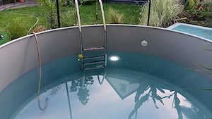 Poolfolie grau 