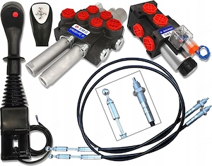 3-teiliges Hydraulikset 40 l min mit Schwimmteil und Arretierung f r TURA-Schwimmen