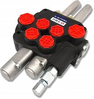 2-teiliger hydraulischer verteiler 80l + schwimmender abschnitt mit 1 richtungsverriegelung