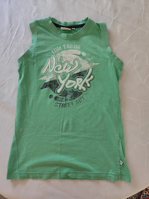 T-Shirt, Gr. M (164), ohne Ärmel, Tom Tailor