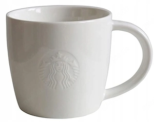 Original Starbucks Tall Keramikbecher mit 355 ml Fassungsverm gen