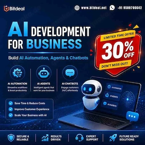 AI Development for Business   Build AI Automation, Agents & Chatbots | 30% OFF Limited Time Offer