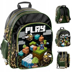 Der Schulrucksack besteht aus einem starken 600D-Polyestermaterial, das speziell mit einer