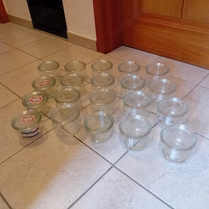 32 Weckgläser mit Deckel