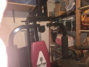 Trainingstation Hantelbank