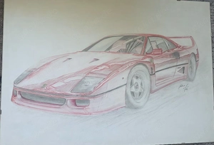  Ferrari-Fans und Kunstliebhaber
