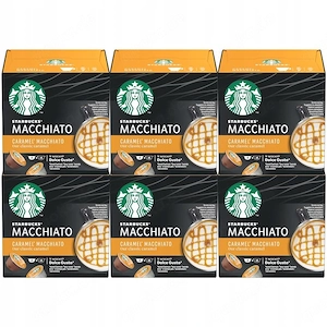 Das Set beinhaltet: 6 x STARBUCKS Caramel Macchiato von NESCAF  DOLCE GUSTO