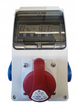 - Steckdose 16A 5 IP44 gesch tzt mit 3P C 16A - 2 x 230V IP54 Steckdosen, jeweils gesch tzt mit 1P C