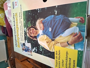 Glückskäferbabytragesack