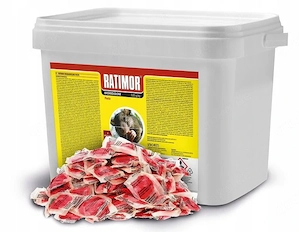 Das st rkste Gift f r M use und Ratten RATIMOR Bromadiolon rote Paste 5 kg ? Verwendungszweck: f r M