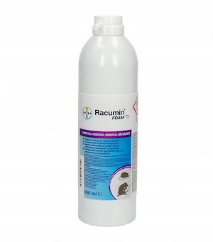 Bayer Racumin Schaum 500 ml Gift in Schaumform fuer Maeuse Ratten Nagetiere