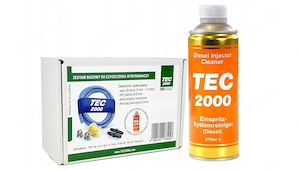 Der Premium-Additiv TEC2000 DIESEL INJECTOR CLEANER reinigt Einspritzd sen mit einem Reinigungsset