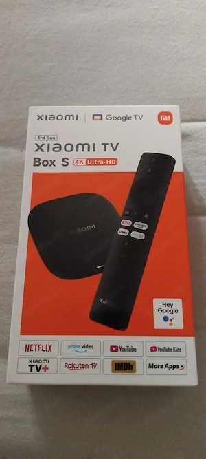 Xiaomi TV Box S 3rd Gen   4K Wifi 6