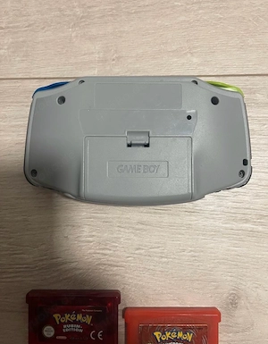 GameBoy Advanced + 4 Spiele