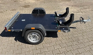 Anhänger Motorradtransporter Quad neu aufgebaut