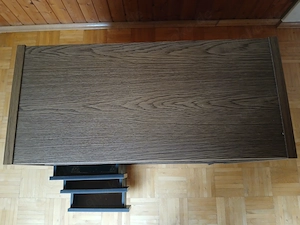 TV-Möbel, TV-Schrank, Phonomöbel, Phonoschrank, Servierwagen im Industrial- Vintage-Stil Bild 2