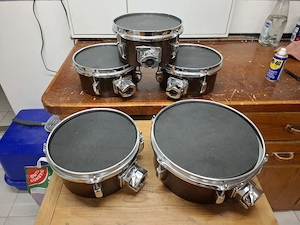 5 Racktoms mit Meshheads