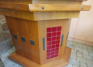 Hausbar vom Tischler gefertigt