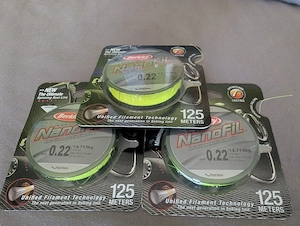 Berkley Nanofil Angelschnur 0.22mm Chartreuse 