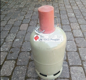 Gasflasche 5 kg mit Füllung