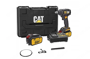 B rstenloser Schlagschrauber CAT DX72 18V 350Nm im Set aus Ladeger t und Akku