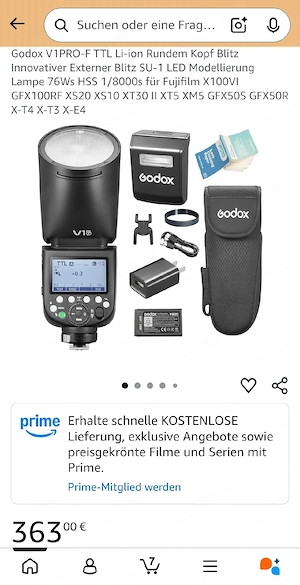 Fotokamera Blitzlicht Aufsatz Set Neu