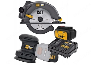 Ein Set der Marke CAT, bestehend aus: CAT DX59 1400W 185mm Handkreiss ge Handkreiss ge Kreiss ge mit