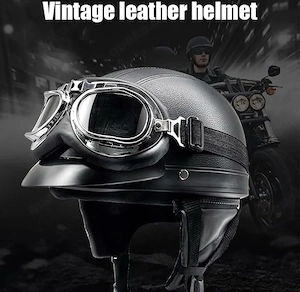 E-Chopper, top, mit Helm und Zulassung