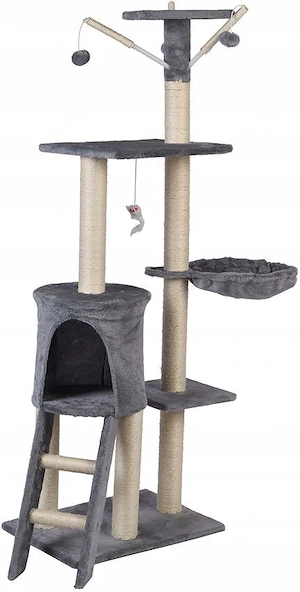 Artikel: Scratching post cat scratching post cat tree climbing tree scratching tower 140cm Hochwerti