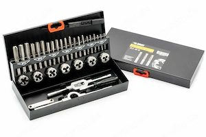 HSSG-Gewindeschneidsatz M 3 - M 12 (32-teilig) 3-teilige Handgewindebohrers tze f r Durchgangs- und 