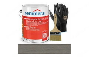 Remmers HK Lasur 3in1 (Impr gnierung, Grundierung und Lasur) 5L in der Farbe Graphit