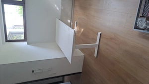 Schreibtisch höhenverstellbar inkl. Schreibtischcontainer 