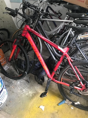 focus fahrrad zu verkaufen an bastler nur hinterreifen plat 