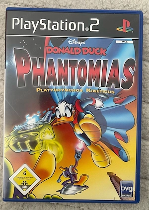 Donald Duck Phantomias Platyrhynchos Kineticus PlayStation 2