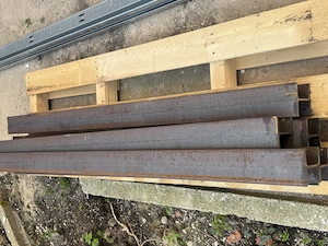 5 HEA100 Eisenträger 175cm lang