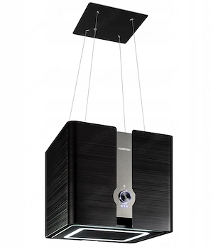 Zur ck in die Zukunft: Insel-Dunstabzugshaube Futurelight Smart Sie bringt eleganten Glamour in die