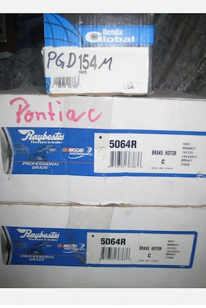 Pontiac Chevrolet Bremsscheiben Innenbelüftet Reybestos 5064R Bendix PGD 154M
