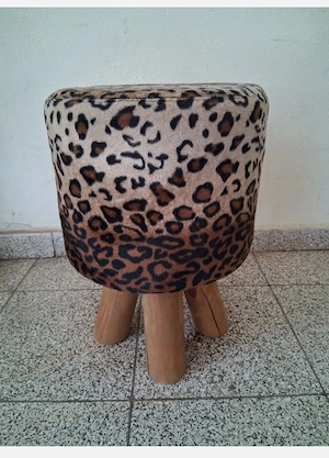 Kunstfell Hocker Sitzhocker