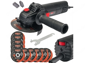 Artikel: Angle grinder speed levels 1300W 230V starter set Hochwertiger Artikel aus unserem Online-S