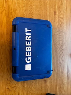 Geberit ACO 103plus Pressmaschine Set + Mapress Pressbacken 12 15 22 28 35