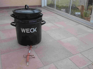 Entsafter, Einkochtopf von Weck
