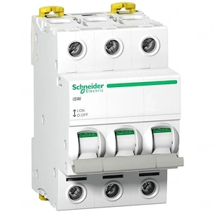 Modularer Lasttrennschalter 100A 3P iSW A9S65391 SCHNEIDER Einbautiefe [mm]: 66 Lampenschirmfarbe: N