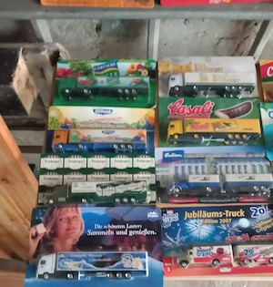 Modell Traks verschiedene Modelle