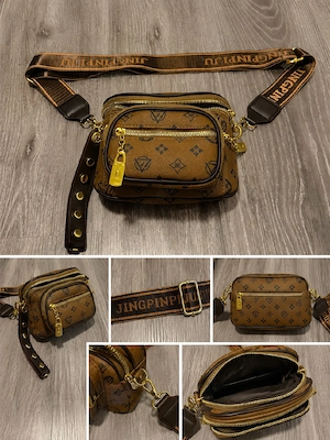 Damen Umhängetasche Braun   Neu & Modern  