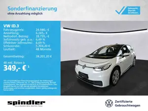 Volkswagen ID.3 Pro / AR-HuD, Standklima, Navi, LED, RFK