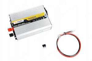 Technische Daten: Konvertertyp: Vollsinus Momentanleistung: 1000 W Dauerleistung: 500 W Batteriespan