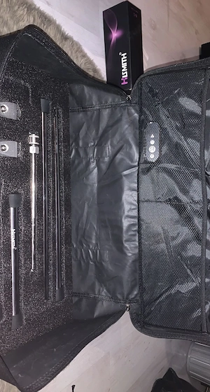 Hismith Premium System-Maschine (Rot)   Komplettset in Tasche + NEUER Aufsatz