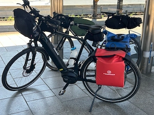 Zusammen E-Bike fahren und danach Sex